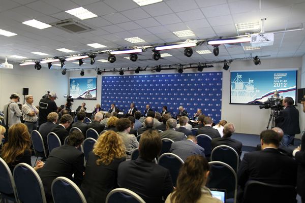 Викинг на Петербургском международном экономическом форуме 