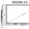 Интерактивный дисплей SMART SBID-MX286-V2