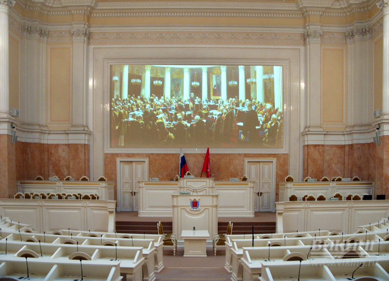 Модернизация системы визуализации информации для Законодательного Собрания Санкт-Петербурга